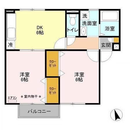 【間取り】 | クレアンヌーヴ
