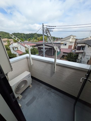 メルディア西生田Ⅰのバルコニー