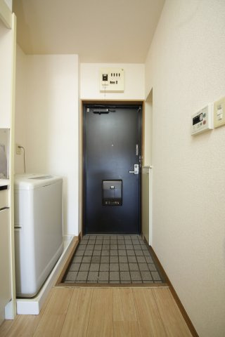 コーポみずほの玄関