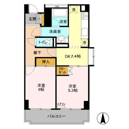 【間取り】 | アーバンエクセル蘇我