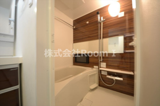 【浴室】 | プレジオ鎗屋町 | 落ち着いた空間のお風呂です