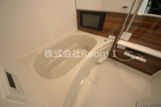 【浴室】 | プレジオ鎗屋町 | 落ち着いた空間のお風呂です