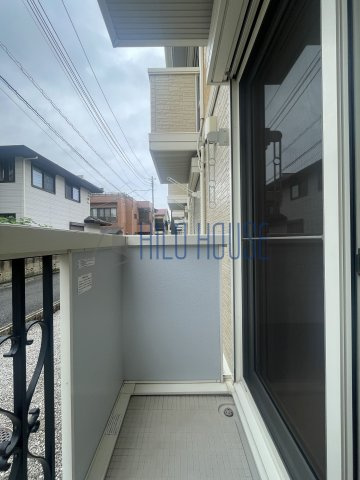 アベイユガーデンのバルコニー