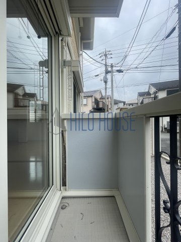 アベイユガーデンのバルコニー