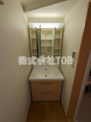 【独立洗面台】 | アップライン | ※クリーニング中の写真※