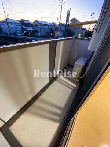 ソレアード Ａ棟のバルコニー