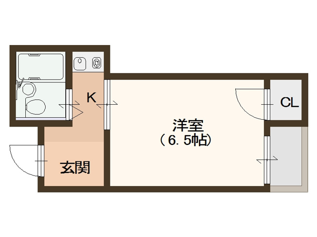 【間取り】 | ジョイフルミサキ