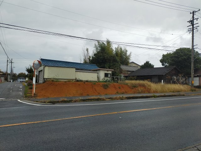 豊田市和会町　土地の前面道路含む現地写真