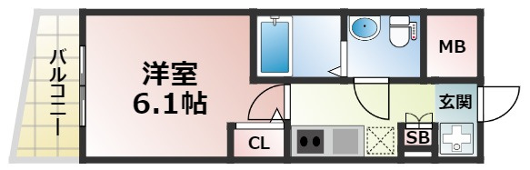 TLRレジデンス高井田の間取り