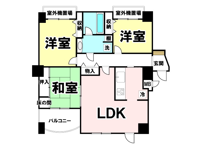 AcityヒルズアーバンⅢ番館