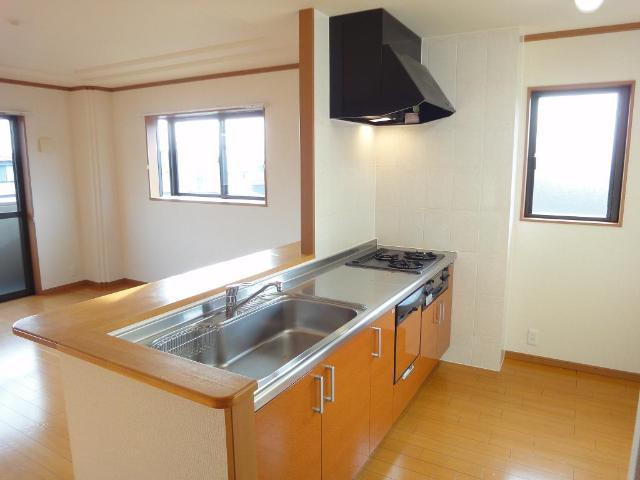原田様メゾネット　Ａ棟のキッチン|キッチン
