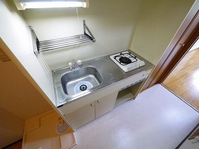 オーキッドあやめ池のキッチン|使いやすいキッチンです