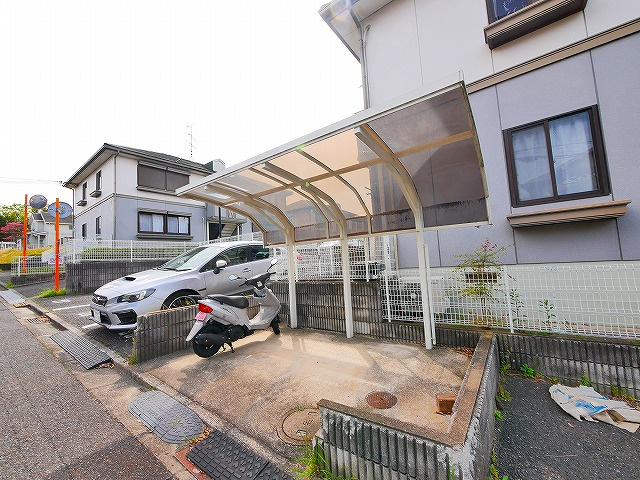 サニープラザのバルコニー