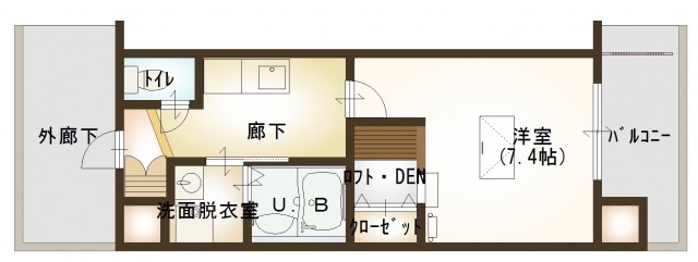 ブライト　エンジェル　ルネスの間取り