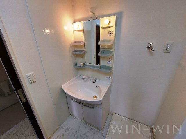 レジデンス芦原 B棟の独立洗面台