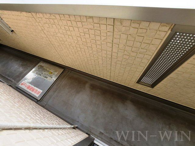 レジデンス芦原 B棟のバルコニー