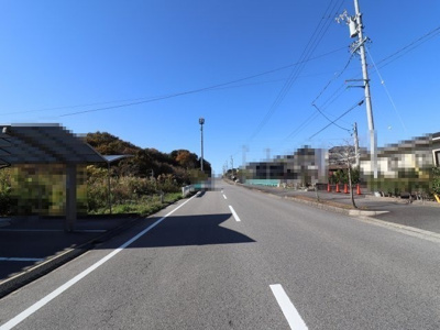 【前面道路含む現地写真】 | 岡崎市箱柳町字猫沢土地
