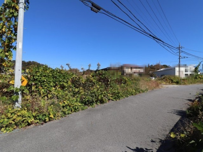 【前面道路含む現地写真】 | 岡崎市箱柳町字猫沢土地