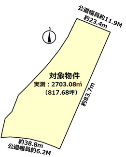 【土地図】 | 岡崎市箱柳町字猫沢土地