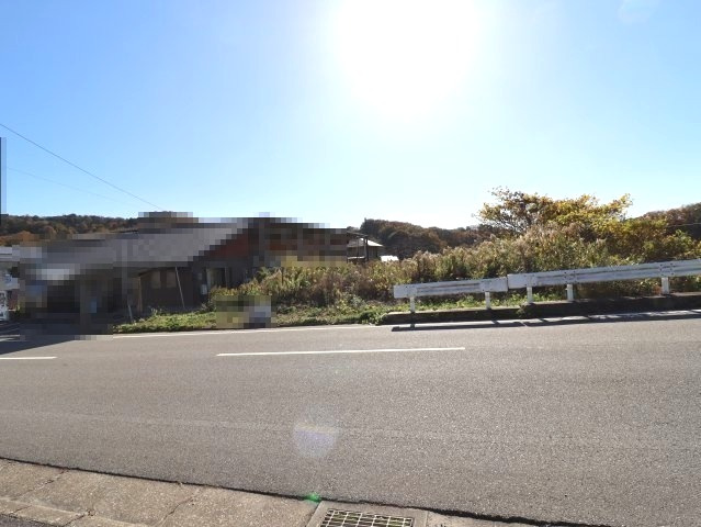 岡崎市箱柳町字猫沢土地の前面道路含む現地写真