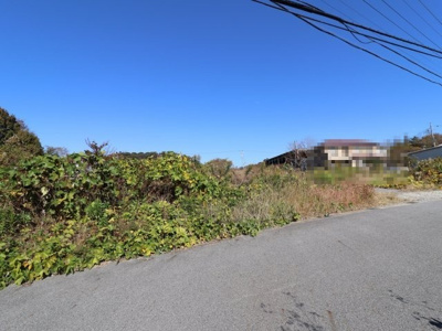 【前面道路含む現地写真】 | 岡崎市箱柳町字猫沢土地