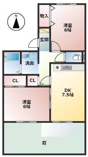 Arcadia MAKIの間取り