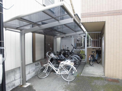 【その他共用部分】 | 中青木グレースハイム | 自転車置場
