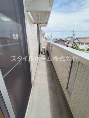 【バルコニー】 | レジデンス芦原Ｂ棟 | 別部屋写真です。