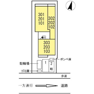 【区画図】 | D-room霞町