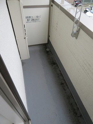 フジパレス吉田本町Ⅲ番館のバルコニー