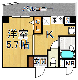 エアコン付きで初期費用を抑えたい方にもおすすめです。
