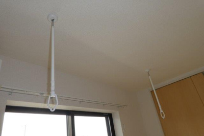 【設備】 | シェトアB | 室内物干し