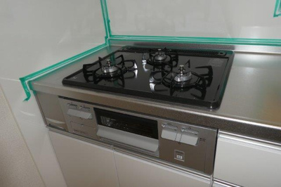 【キッチン】 | シェトアB | 3口ガスコンロ