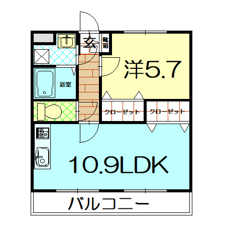マリベール比島の間取り
