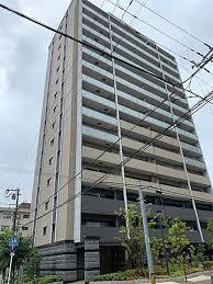 【外観】 | プレサンスロジェ今福鶴見 | ◯高層階・南東角部屋◎日当たりも眺望も良好です！！
●LDKは広々22.1帖。ペット飼育OK
◯大阪府防犯モデルマンションです♪