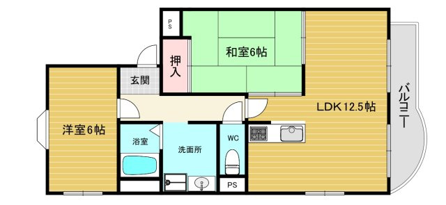 【間取り】 | エスポアール西宮北口Ⅰ
