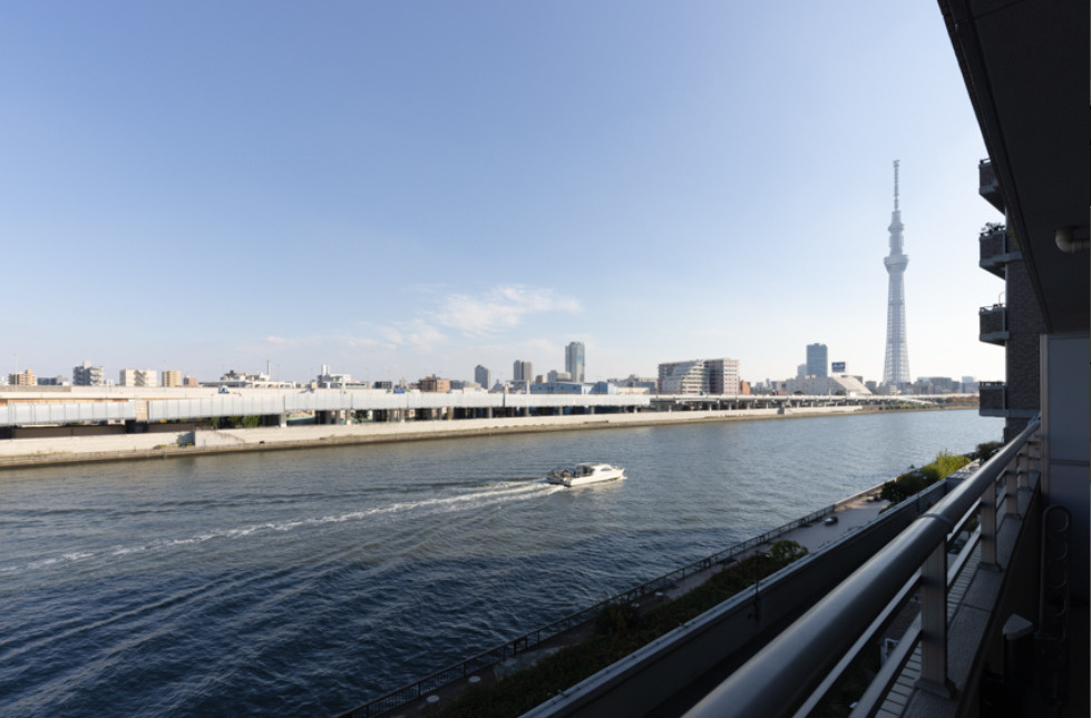 コスモ浅草桜橋リバーステージの展望