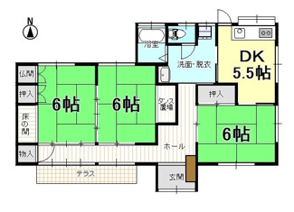 【間取り】 | 戸建　馬木町