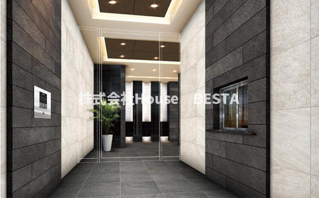 エスリードレジデンス神戸三宮のエントランス