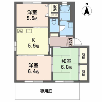 【間取り】 | ピュア土居田・