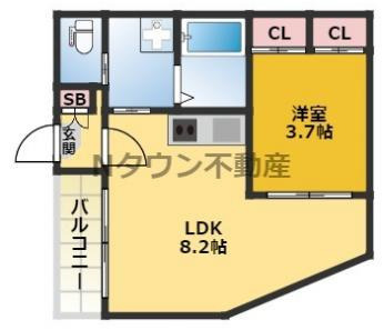【間取り】 | MaisonFar黒川 | 間取りです。