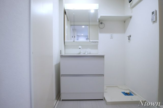【独立洗面台】 | MaisonFar黒川 | 独立洗面台、朝の身支度には欠かせません