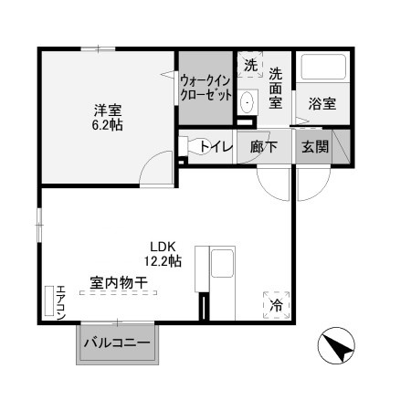 【間取り】 | グランメール桜町E