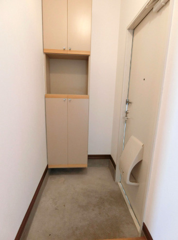 上津コーポ【キャッシュバック対象物件】の玄関|シンプルで使いやすい玄関です