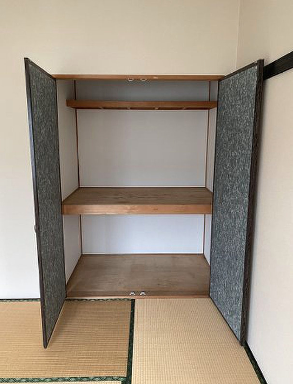 上津コーポ【キャッシュバック対象物件】の収納|収納豊富です