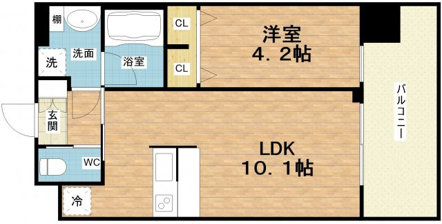 【間取り】 | プレジオ御幣島