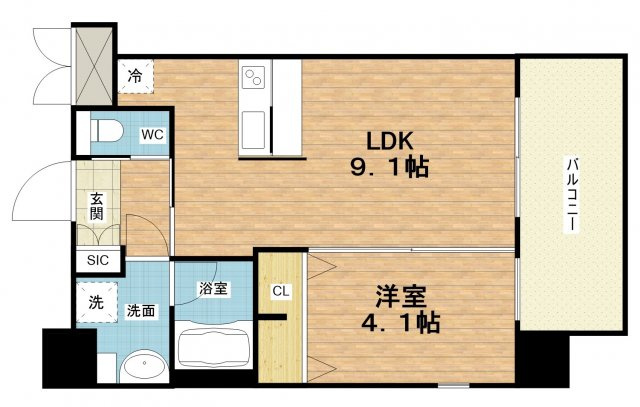 【間取り】 | プレジオ御幣島