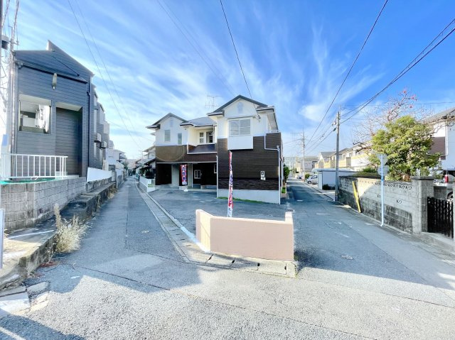 福岡市南区曰佐の前面道路含む現地写真