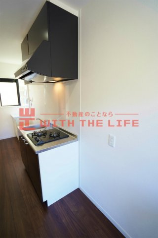 ナナザスタイル田主丸【キャッシュバック対象物件】のキッチン|コンパクトなキッチンで掃除もラクラク