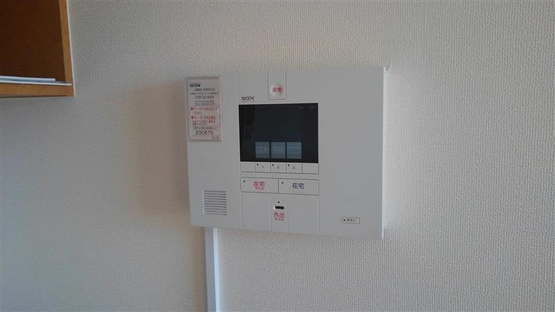 レオパレス針ヶ沢Bのセキュリティ